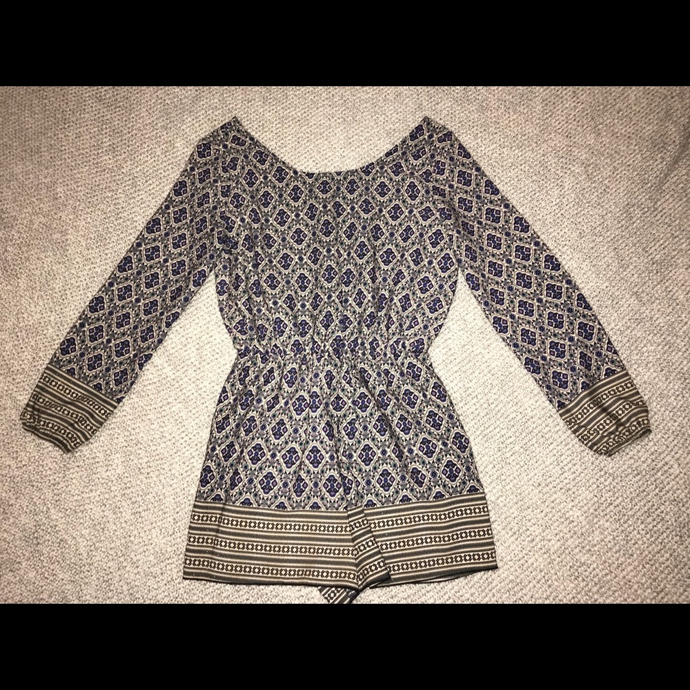Patterned Romper